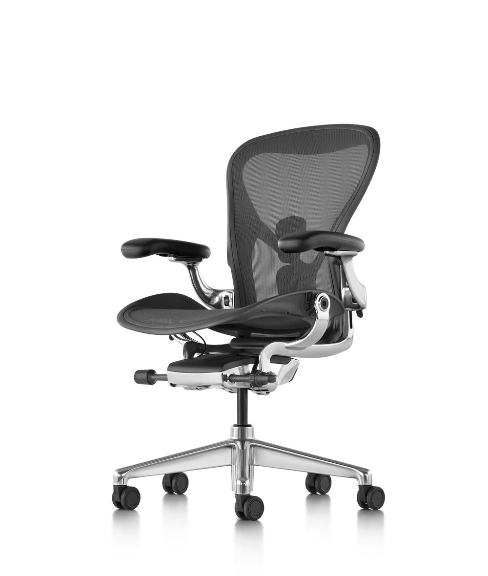 Silla de oficina Aeron grafito/pulido