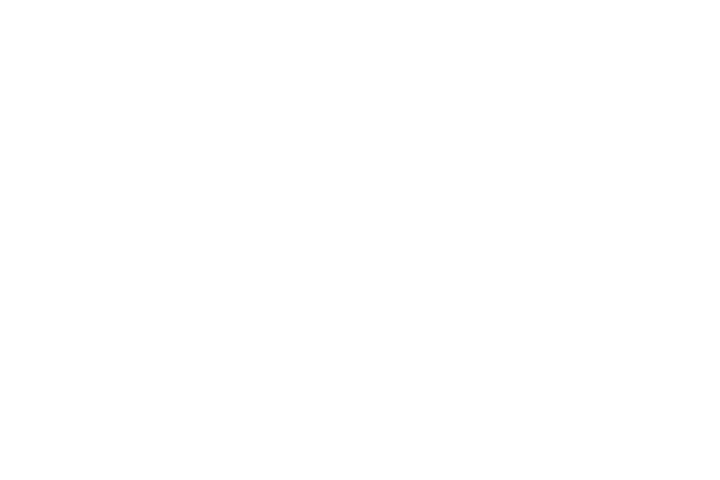 Dibujos en blanco que muestran la diferencia de tamaño de las tres sillas de oficina Aeron A, B y C sobre un fondo azul