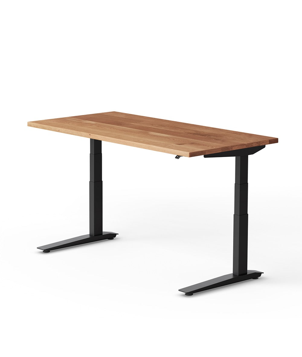 Fully Escritorio Jarvis para trabajar de pie de madera maciza