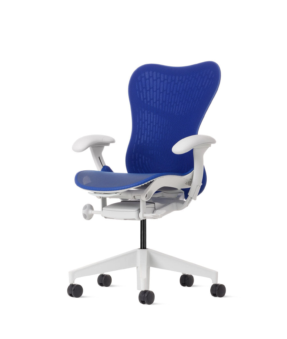 Silla de oficina Mirra 2 Butterfly azul ultramar