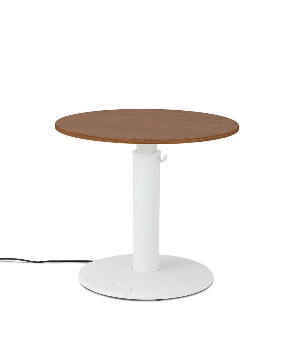OE1 Round Standing Desk Ash clara 