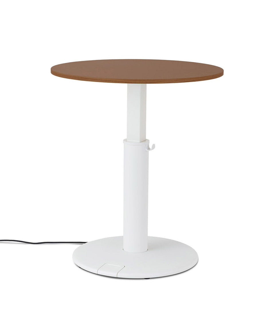 OE1 Round Standing Desk Ash clara 