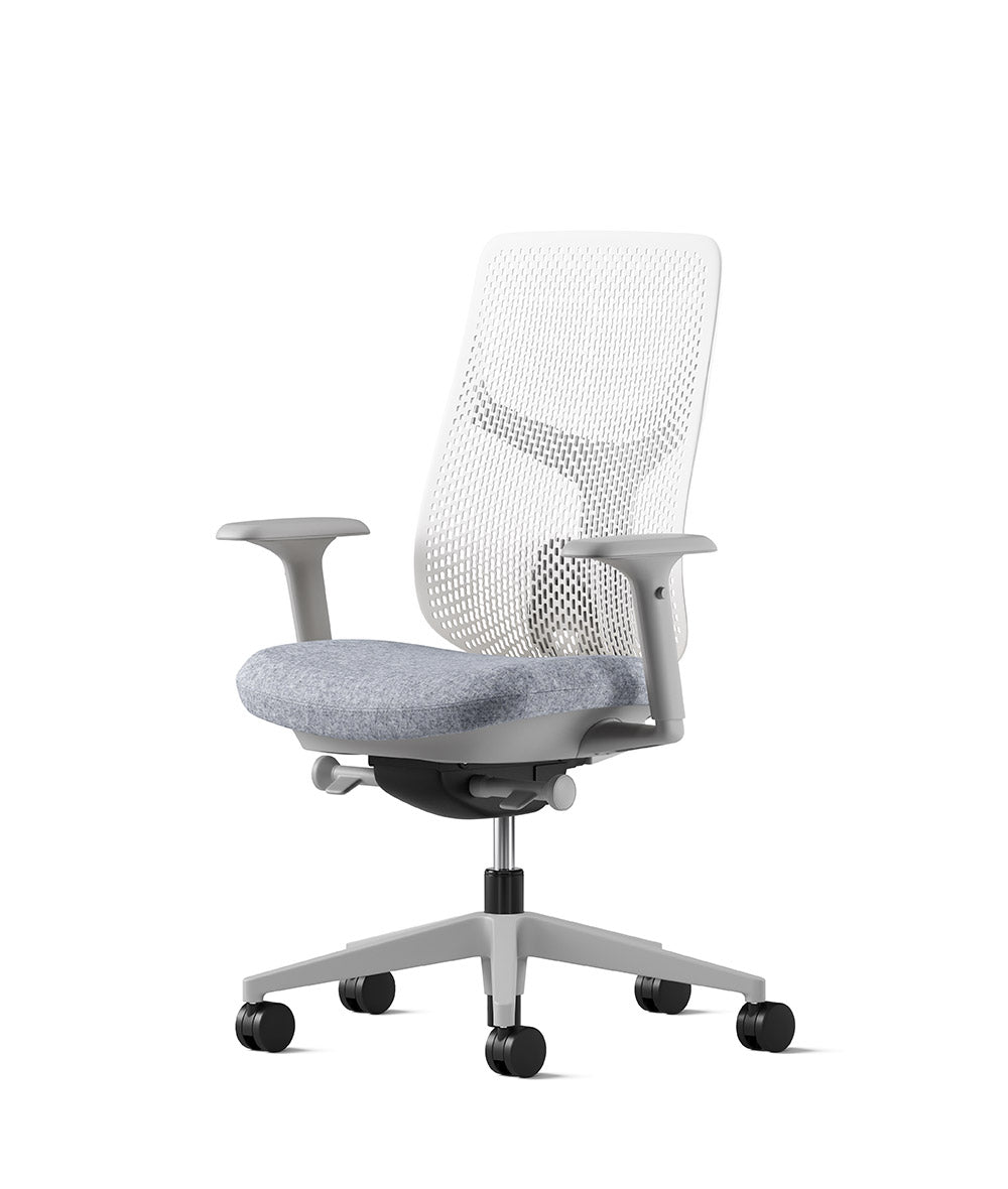 Silla de oficina Verus Triflex studio blanco/silverdale