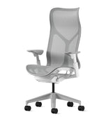 Silla de oficina con respaldo alto Cosm blanco/mineral