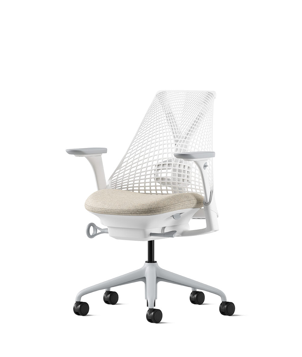Silla de oficina Sayl studio blanco/dartmouth